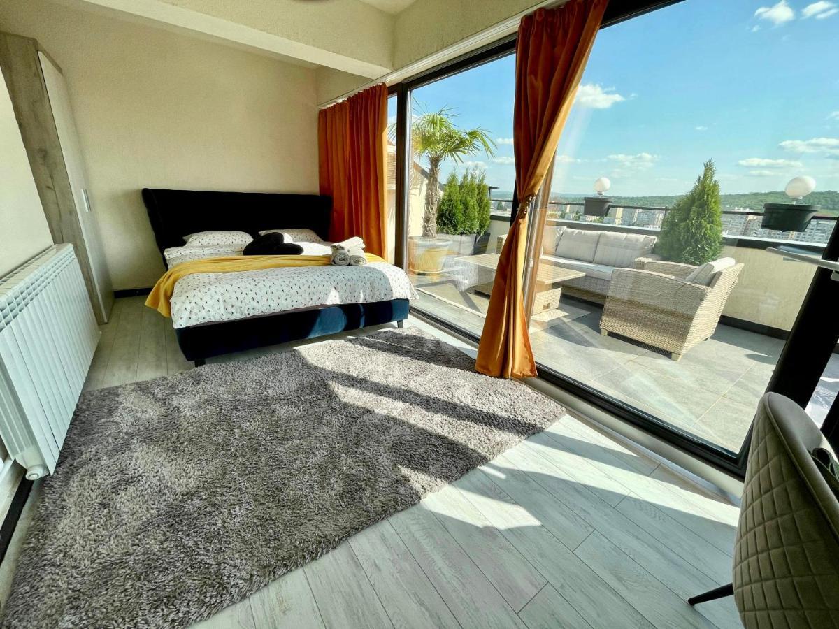 Penthouse Exclusive View , Iasi Apartment ภายนอก รูปภาพ