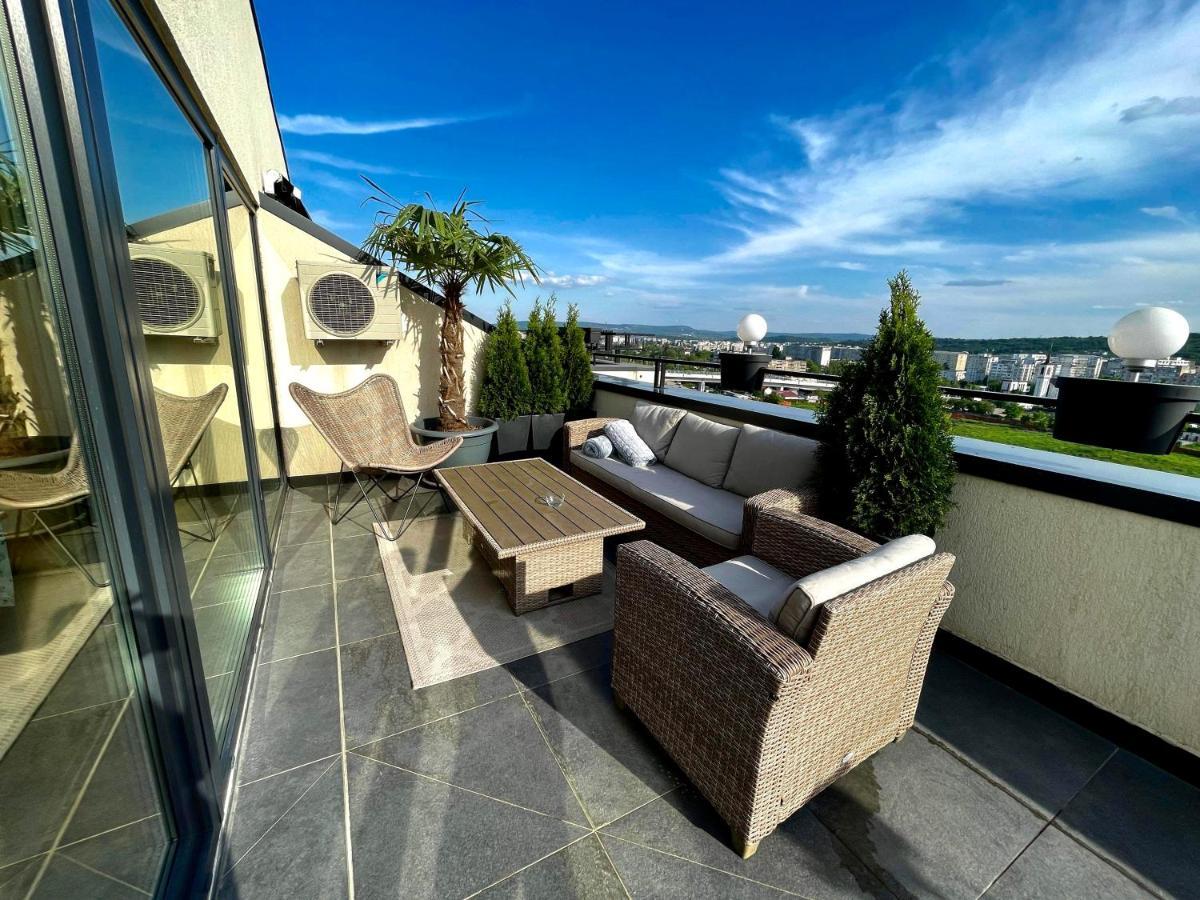 Penthouse Exclusive View , Iasi Apartment ภายนอก รูปภาพ