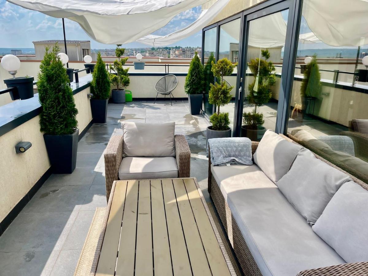 Penthouse Exclusive View , Iasi Apartment ภายนอก รูปภาพ