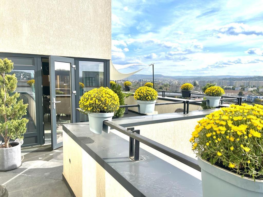 Penthouse Exclusive View , Iasi Apartment ภายนอก รูปภาพ